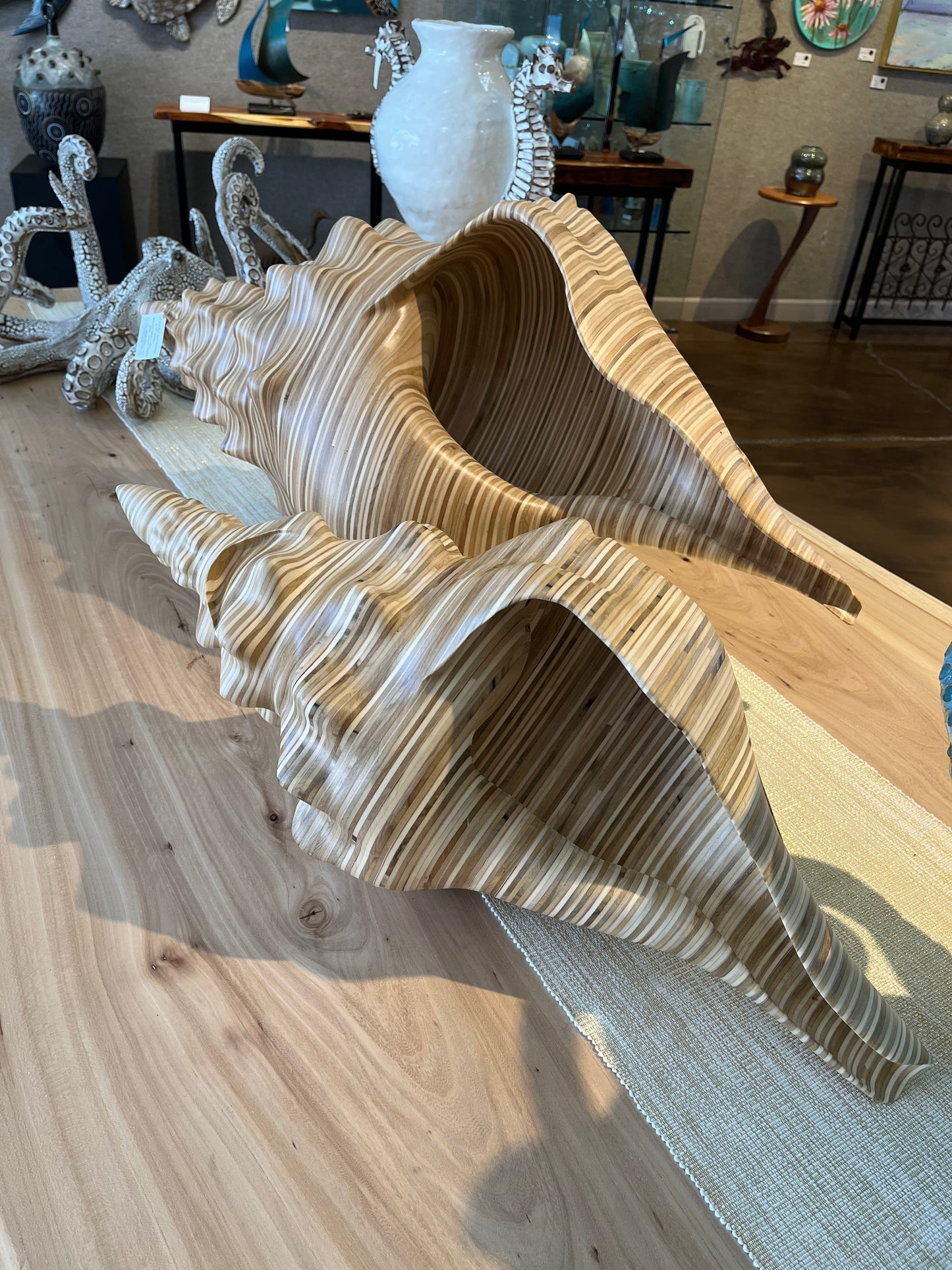 Custom Conch Shell - Hand Carved