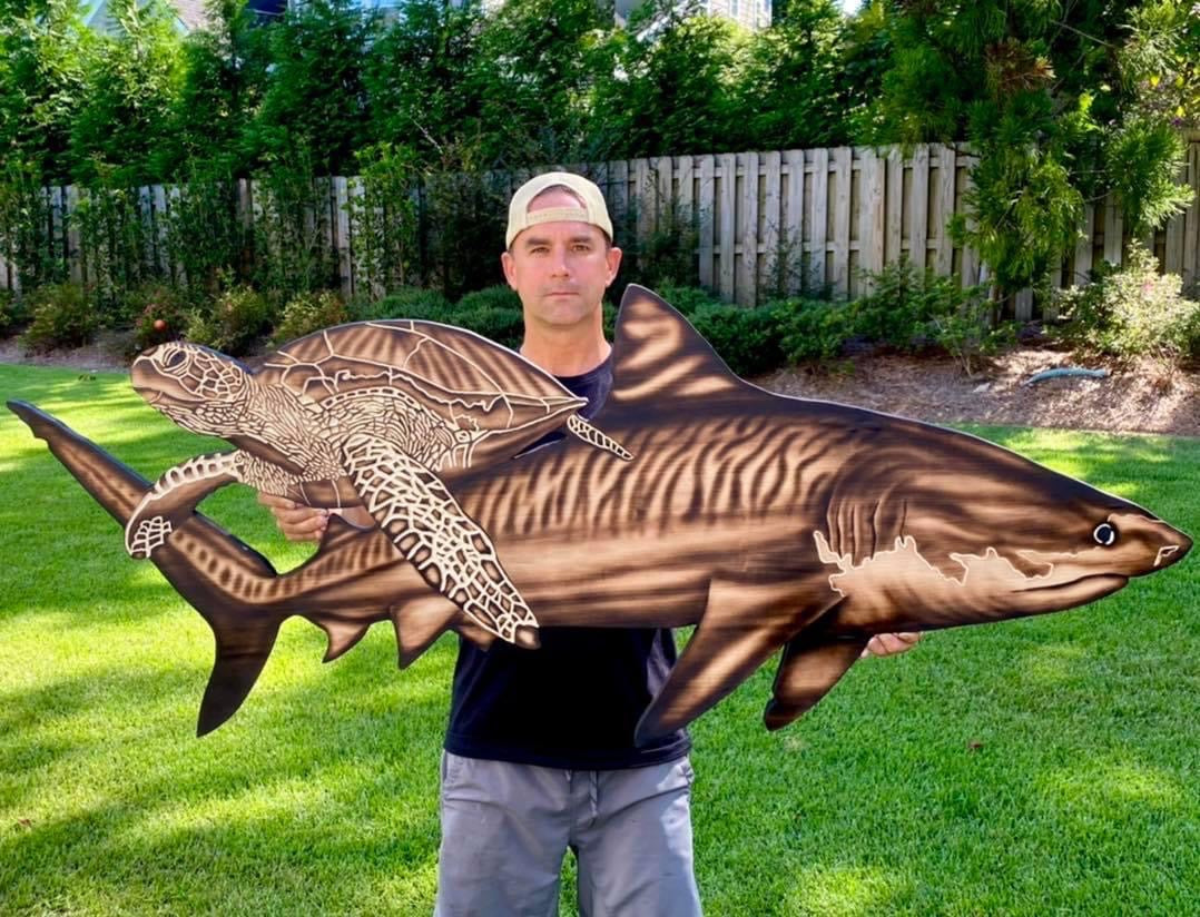 Custom Wood Burned Art